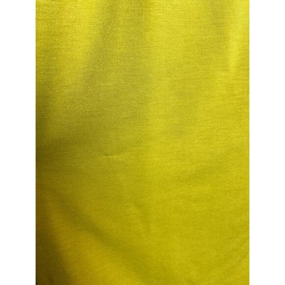 Ann Taylor Yellow Blouse Square Neckline Elastic Hem Size Small - Picture 6 of 8